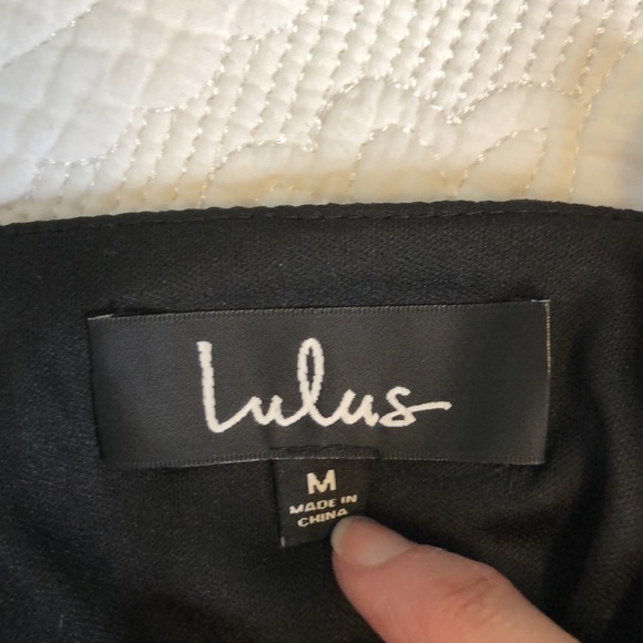 LULUS Mine Black Backless Maxi Dress Size M - Picture 3 of 9